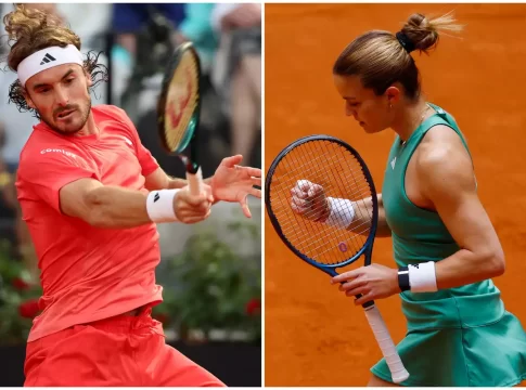 Ο Στέφανος Τσιτσιπάς έμεινε εκτός οκτάδας στο ranking πριν το Roland Garros και η Μαρία Σάκκαρη κέρδισε μια θέση