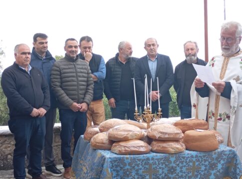 Οι οικοδόμοι του Ηρακλείου γιόρτασαν τον προστάτη τους Αγ. Γεώργιο Κοκκινιάκο