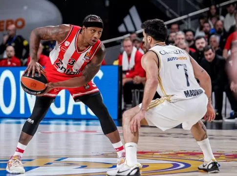 Ολυμπιακός – Ρεάλ Μαδρίτης: Στις 22:15 το τζάμπολ του δεύτερου ημιτελικού