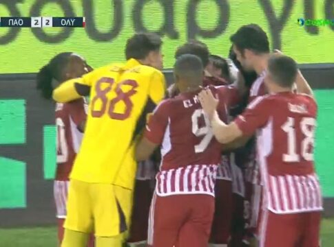 Παναθηναϊκός – Ολυμπιακός 2-2: Πήραν το Ευρωπαϊκό εισιτήριο οι ερυθρόλευκοι