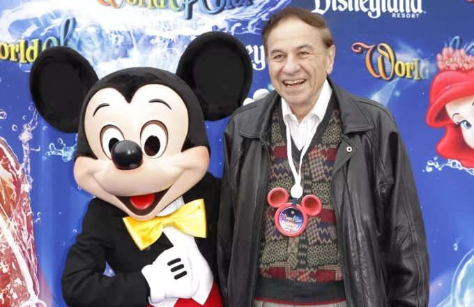 Πέθανε ο «θρύλος της Disney», o πολυβραβευμένος συνθέτης και στιχουργός Richard Sherman