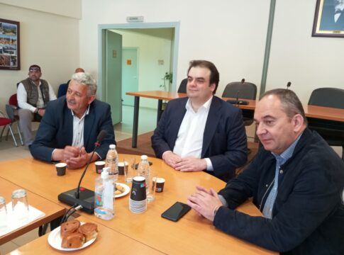 Στο Οροπέδιο Λασιθίου ο Κυριάκος Πιερρακάκης