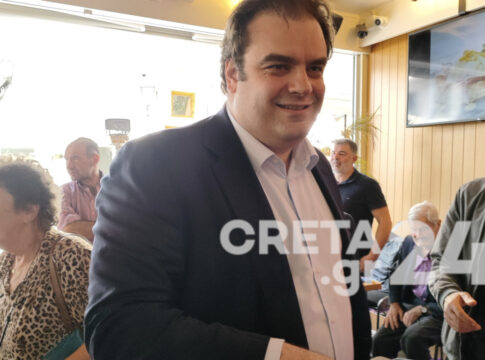 Στο Ρέθυμνο ο Κυριάκος Πιερρακάκης – Συνάντηση με φίλους και στελέχη της Νέας Δημοκρατίας