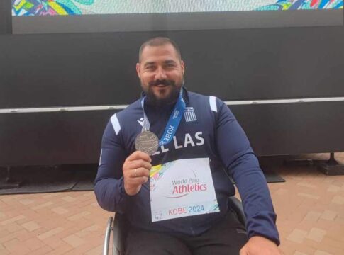 Συγχαρητήριο μήνυμα Δημάρχου Φαιστού στον Μανώλη Στεφανουδάκη για την κατάκτηση του ασημένιου μεταλλίου στο Κόμπε 