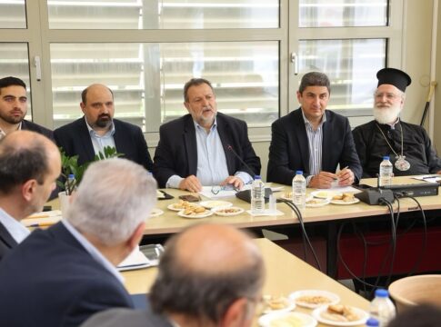 Τα αιτήματα του Δημάρχου Μινώα Πεδιάδος στην σύσκεψη με τον Λευτέρη Αυγενάκη και Χρήστο Τριαντόπουλο