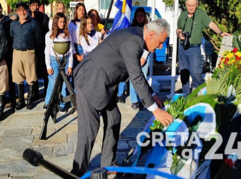 Τίμησαν τους πεσόντες της Μάχης της Κρήτης στον Γαλατά