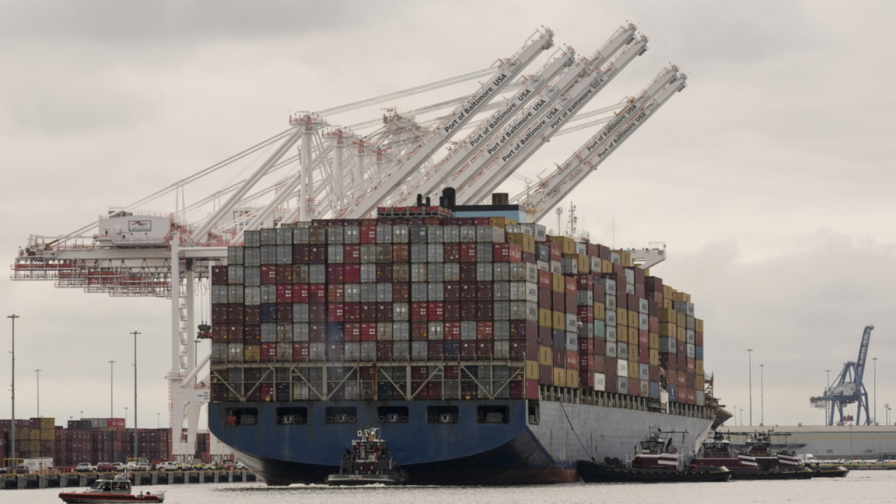 Βαλτιμόρη: Σχεδόν δύο μήνες μετά το πλοίο Dali επιστρέφει στο λιμάνι