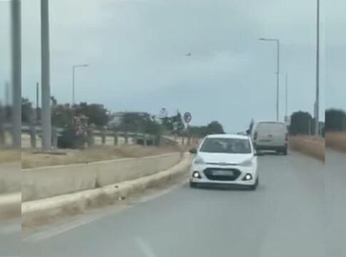 ΒΟΑΚ – Απίστευτο βίντεο: Οδηγός μπήκε στο αντίθετο ρεύμα