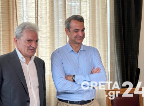 14 κρίσιμα έργα και ζητήματα του Δήμου Ηρακλείου στην ατζέντα της συνάντησης Μητσοτάκη – Καλοκαιρινού