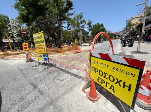 Ανακατασκευάζει τα πεζοδρόμια στην Αμπεριά ο Δήμος Χανίων – Πότε ξεκινούν οι εργασίες
