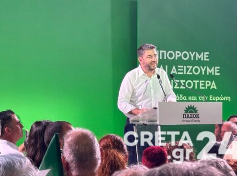 Aνδρουλάκης από Ηράκλειο: «Αυτή την Κυριακή η Κρήτη να ξαναγίνει πράσινη»