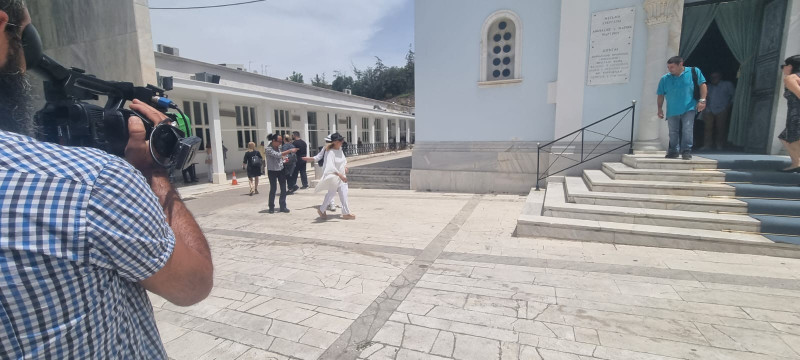 Κηδεία Δέσποινας Στυλιανοπούλου
