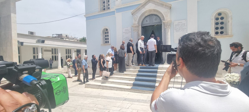 Κηδεία Δέσποινας Στυλιανοπούλου