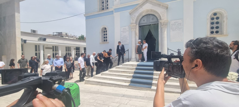 Κηδεία Δέσποινας Στυλιανοπούλου