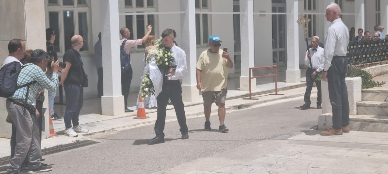 Κηδεία Δέσποινας Στυλιανοπούλου