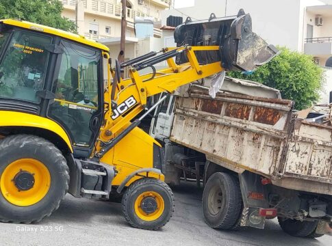 Επιχείρηση – σκούπα σε 120 αυτοσχέδιες χωματερές στο Δήμο Ηρακλείου
