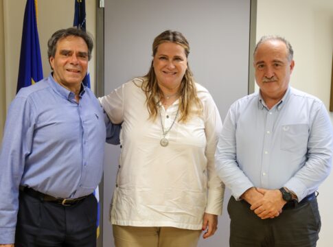 Επίσκεψη της Προέδρου του Ιδρύματος Νεολαίας και Δια Βίου Μάθησης (Ι.ΝΕ.ΔΙ.ΒΙ.Μ) στο Πολυτεχνείο Κρήτης