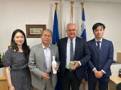 Επίσκεψη του Πρέσβη της Κίνας στην Ελλάδα στο Δήμο Ηρακλείου