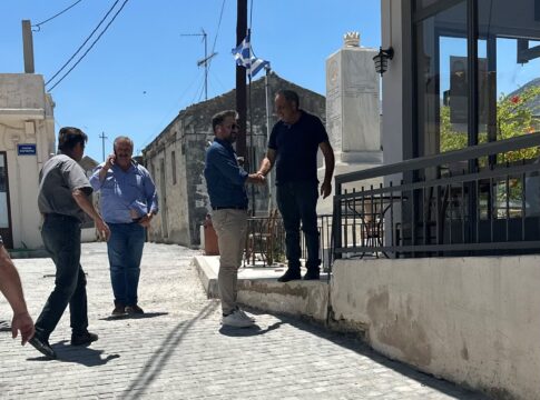 Έργα στη Δημοτική Ενότητα Κρουσώνα επιθεώρησε ο Δήμαρχος Μαλεβιζίου
