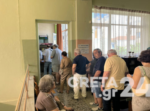Ευρωεκλογές: Με… ουρές αλλά χωρίς προβλήματα η διαδικασία στην Κρήτη
