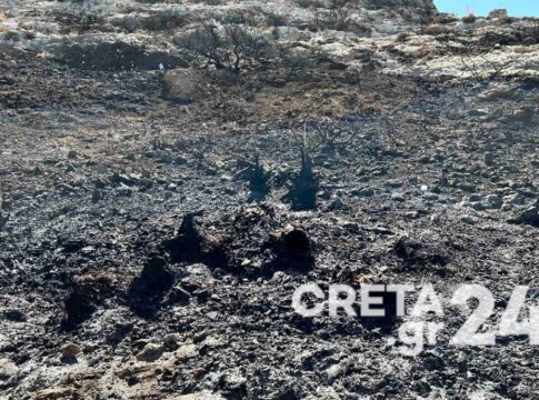 Καρτερός: Εξερράγη βλήμα κοντά στους πυροσβέστες που έσβηναν τη φωτιά