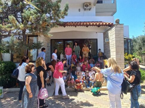 Κοινές δράσεις για ηλικιωμένους και παιδιά από τον Δήμο Ηρακλείου και την Αντιδημαρχία Εθελοντισμού