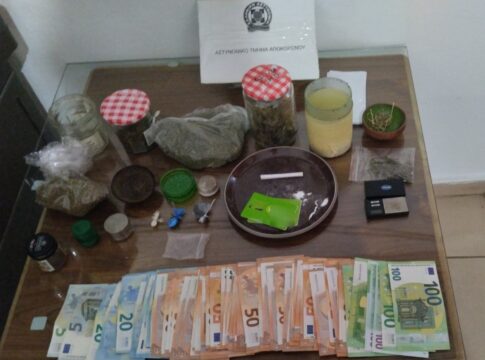 Κρήτη: Είχε στην κατοχή του κοκαΐνη και κάνναβη – Χειροπέδες σε άνδρα