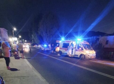 Κρήτη: Μοτοσικλέτα παρέσυρε δύο πεζούς