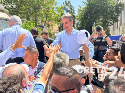 Κυριάκος Μητσοτάκης από Ηράκλειο: «Ο Ιούνιος και πάλι θα είναι μήνας εκλογικής νίκης της ΝΔ»