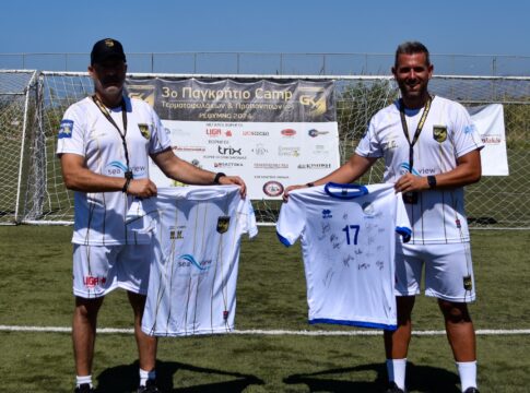 Ο Νίκος Κωνσταντινίδης αποκόμισε εξαιρετικές εντυπώσεις στο 3ο Παγκρήτιο Camp Τερματοφυλάκων & Προπονητών!