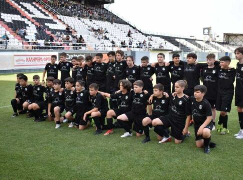 Πάτησαν το χορτάρι του θρυλικού Γεντί Κουλέ τα ταλεντάκια της ακαδημίας ποδοσφαίρου του Ερασιτέχνη ΟΦΗ