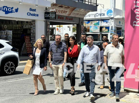 Σε Χερσόνησο και Οροπέδιο Λασιθίου ο Νίκος Ανδρουλάκης