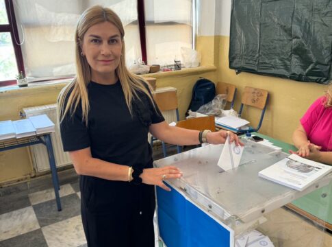 Σέβη Βολουδάκη: «Σήμερα ψηφίζουμε για μια ισχυρή Ελλάδα στην Ευρώπη»