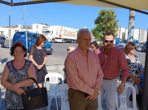 Στον εορτασμό των Αγίων Πάντων στη Κεντρική Λαχαναγορά ο Δήμαρχος Ηρακλείου