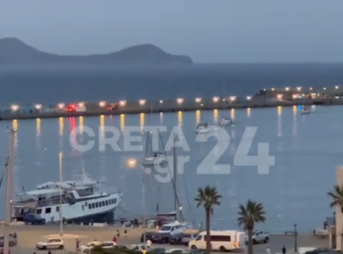 Συναγερμός στις Αρχές – Άνδρας έπεσε σε βράχια στο λιμάνι του Ηρακλείου
