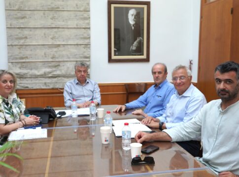 Συνάντηση Δημάρχου Ιεράπετρας με τον Περιφερειάρχη Κρήτης
