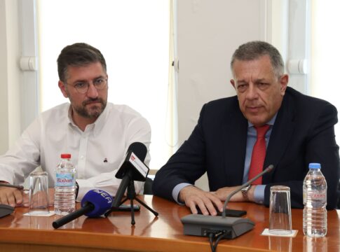 Συνάντηση Μεν. Μποκέα με τον υφυπουργό Υποδομών στην Αθήνα