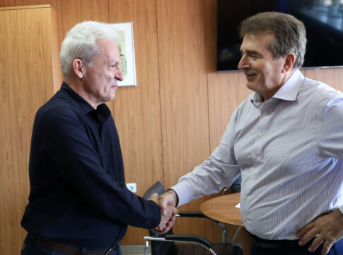 Συνάντηση του Δημάρχου Ηρακλείου με τον Υπουργό Προστασίας του Πολίτη στο Ηράκλειο