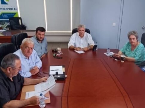 Σύσκεψη συνεργασίας για τη διαχείριση του νερού στη Δημοτική Ενότητα Κεραμειών