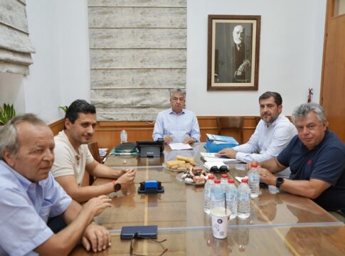 Το έργο εκσυγχρονισμού του ΤΟΕΒ Παππαγιαννάδων Σητείας υπέγραψε ο Περιφερειάρχης Κρήτης