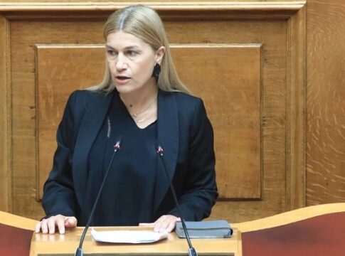 Τοποθέτηση της Σέβης Βολουδάκη στην Διαρκή Επιτροπή Παραγωγής και Εμπορίου για Σ/Ν του Υπουργείου Τουρισμού