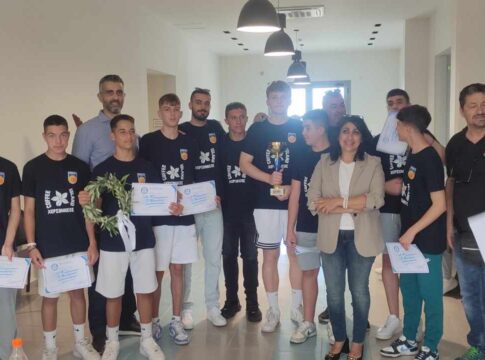 Βραβεύσεις αθλητών, αθλητριών και συλλόγων από τον δήμο Χερσονήσου