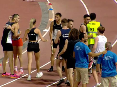 Αργυρό μετάλλιο στον ακοντισμό ο ΟΦΗ – Χάλκινο με τρομερή κούρσα στα 4Χ400