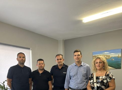 Χανιά: Με τον Αλ. Μαρκογιαννάκη συναντήθηκαν εκπρόσωποι των αστυνομικών υπαλλήλων