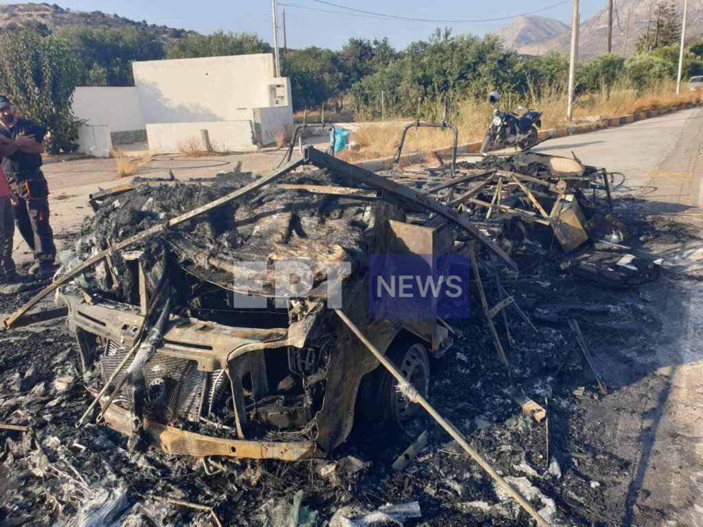 Λασίθι: Χωρίς ενεργό μέτωπο η πυρκαγιά ανάμεσα στην Επισκοπή Ιεράπετρας και το Κάτω Χωριό – Μήνυμα από το 112