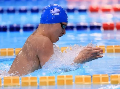 Χρυσό μετάλλιο για τον Βαγγέλη Ντούμα στα 100 μέτρα πρόσθιο του ευρωπαϊκού πρωταθλήματος κολύμβησης εφήβων