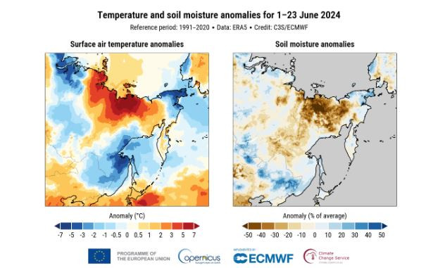 Copernicus: Αυξάνονται οι εκπομπές CO2 από τις πυρκαγιές στην Αρκτική