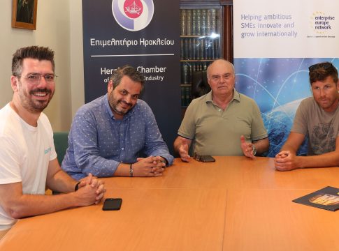 Επιχορηγήσεις για βελτίωση της ενεργειακής απόδοσης σε τρεις επιχειρήσεις του Ηρακλείου από το πρόγραμμα EENergy μέσω του Επιμελητηρίου