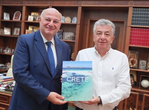 Επίσκεψη Τσιάρα στην Περιφέρεια Κρήτης