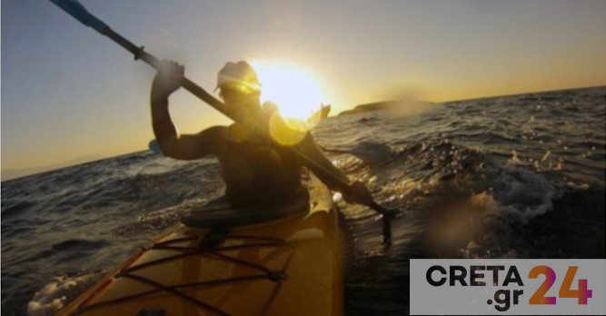 Hράκλειο: Έπεσε στη θάλασσα από το κανό του – Τον έσωσε το smartwatch